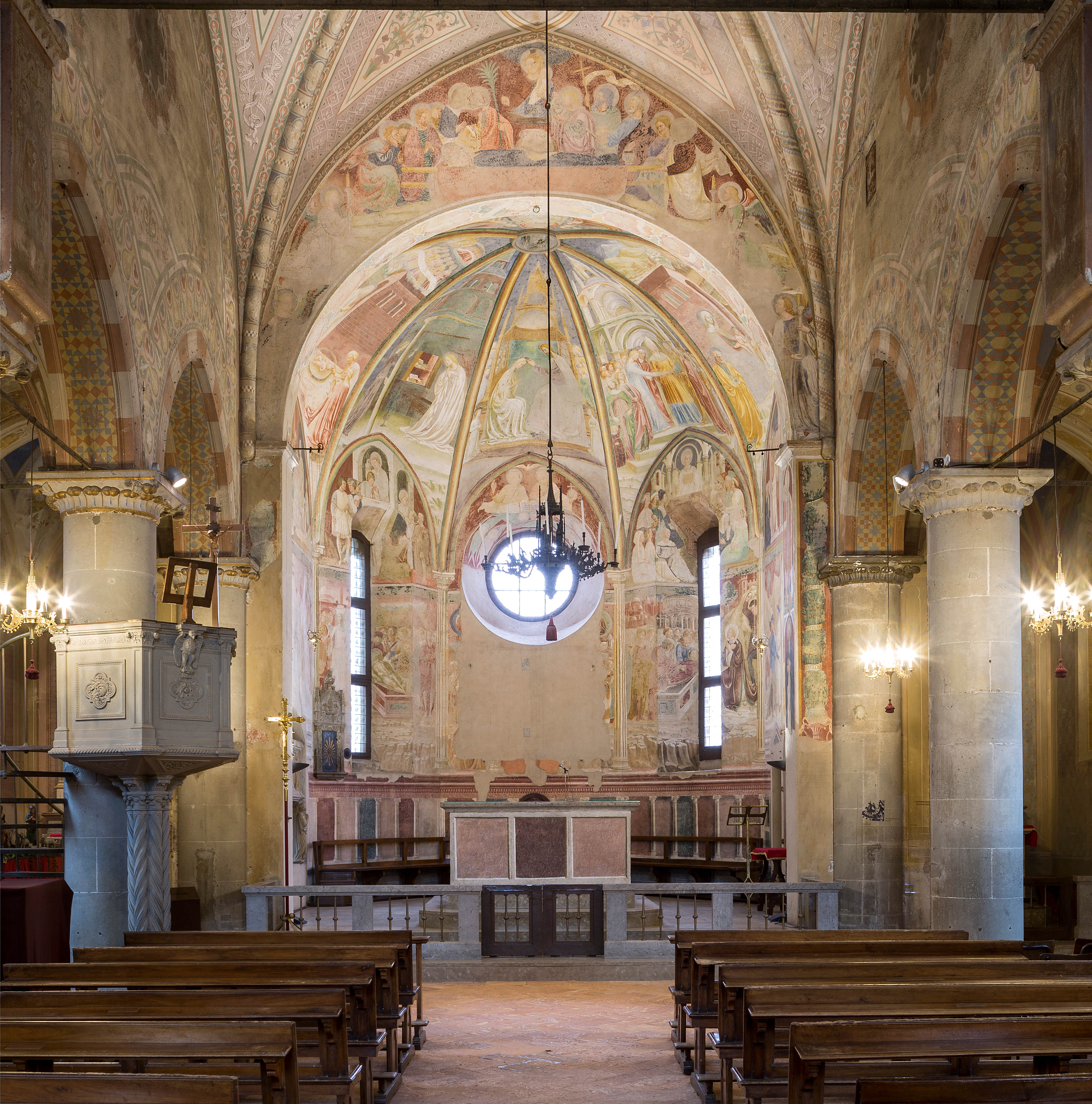Collegiata dei santi Stefano e Lorenzo di Castiglione Olona - interno